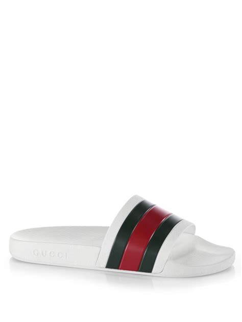 gucci flip flops pursuit 72 white|Buy Gucci Pursuit '72 Rubber Slide 'White' .